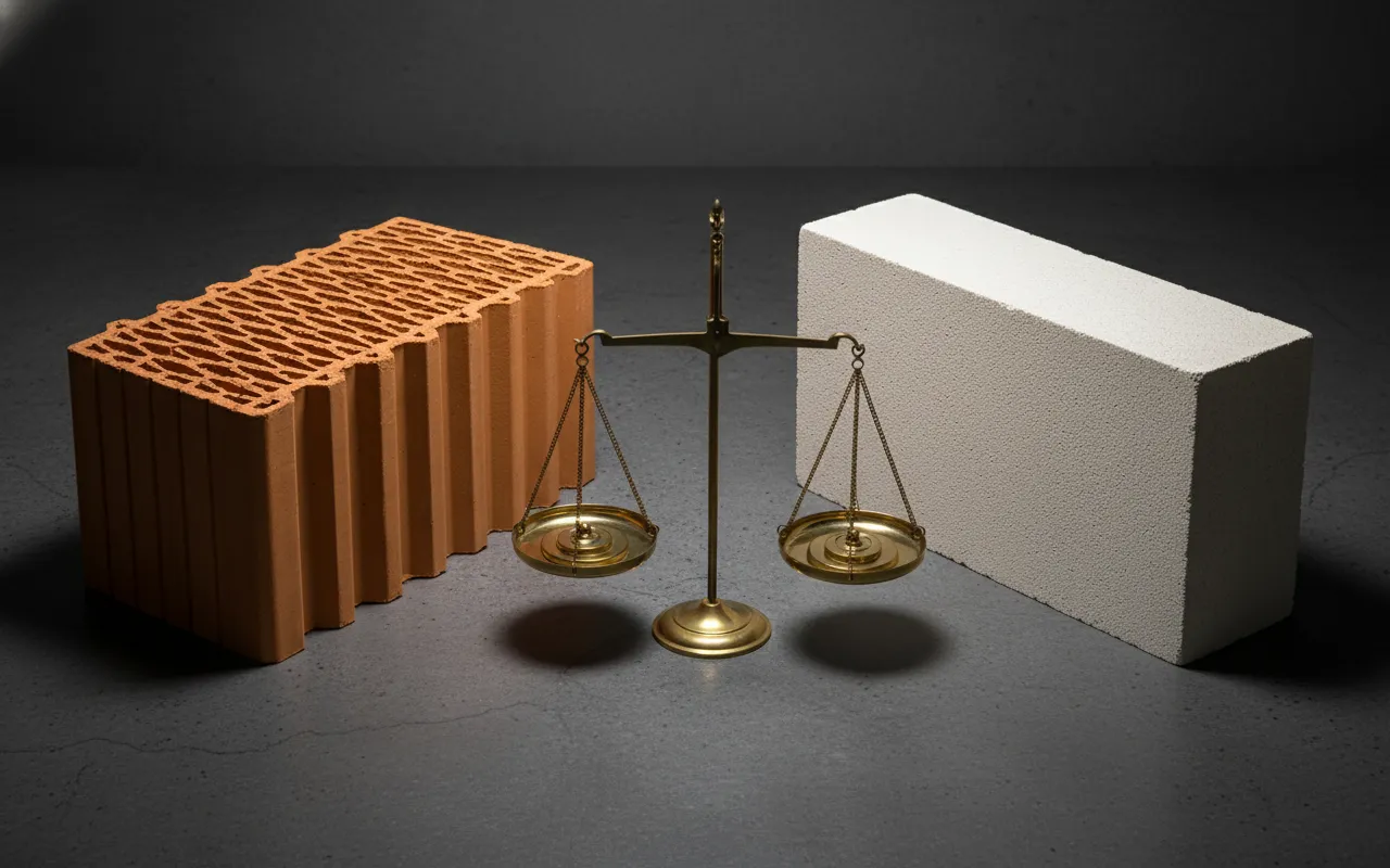 Газобетон vs керамика: итоги сравнения по 10 параметрам