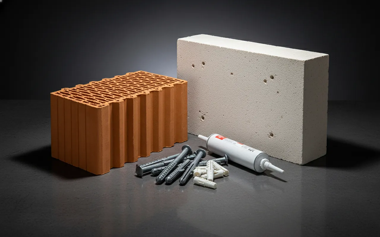 Газобетон vs керамика: крепёж, сверление и штробление
