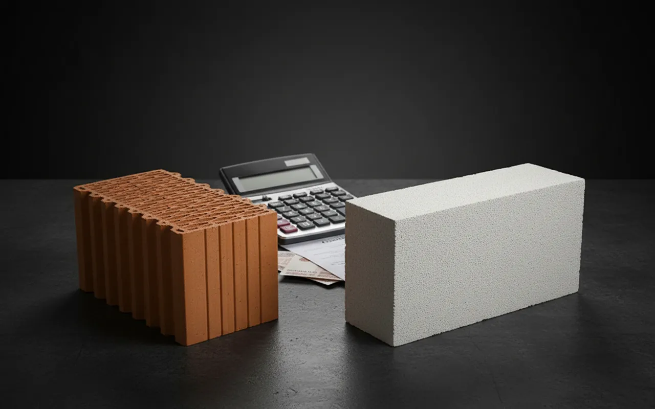 Газобетон vs керамика: сколько стоит дом — считаю на реальной смете
