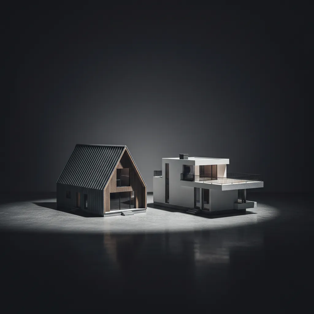 Скатная или плоская кровля: что лучше для частного дома