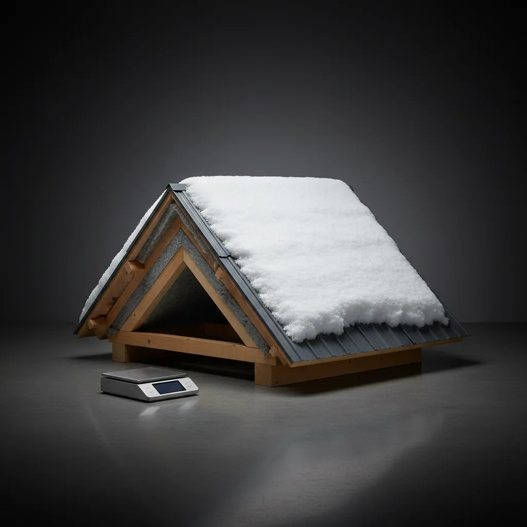 Снеговая нагрузка на кровлю: формула расчёта, коэффициенты и таблица плотности снега